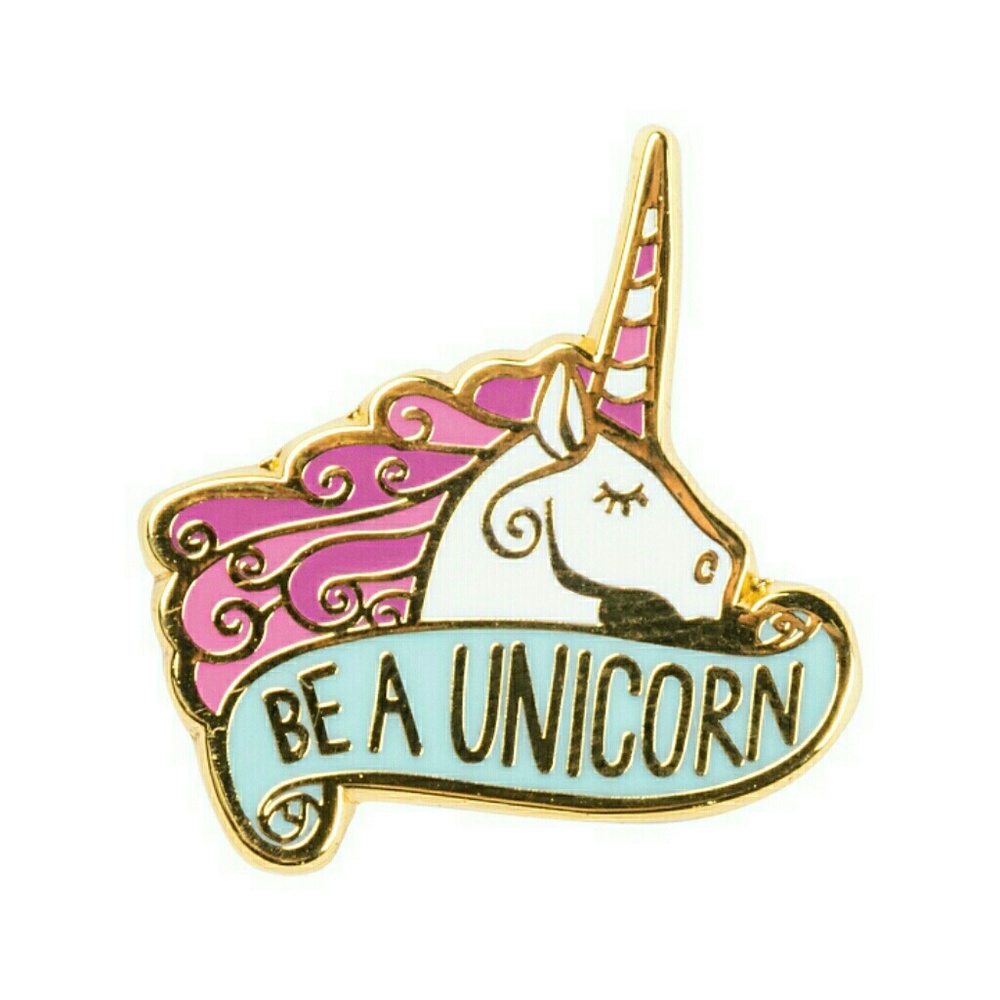 Be A Unicorn Enamel Pin